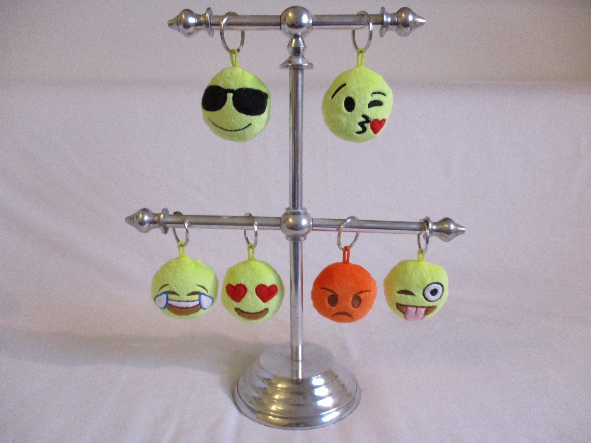 Plüsch Emoji Schlüsselanhänger