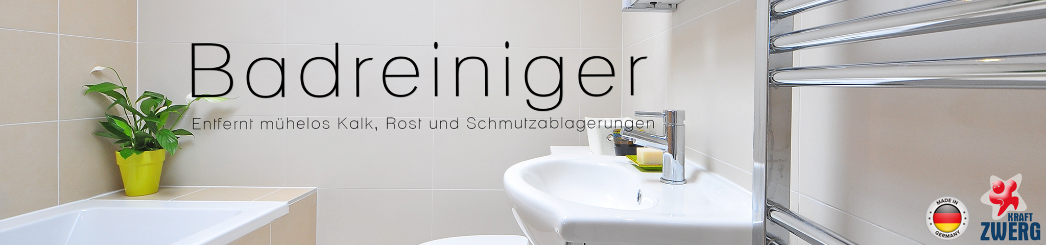 KraftZwerg Badreiniger